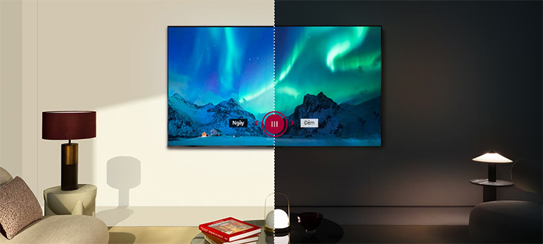 Cảm biến ánh sáng - Tivi LG OLED55C4PSA