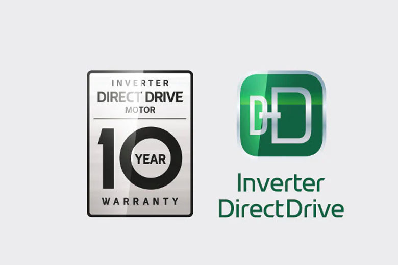 Máy giặt sấy LG Inverter 15kg F2515RTGB lồng ngang - Động cơ Inverter DD bền bỉ