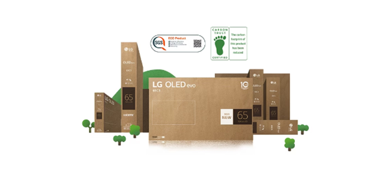 Thân thiện với môi trường - Smart Tivi LG OLED 4K 65 inch OLED65G3PSA