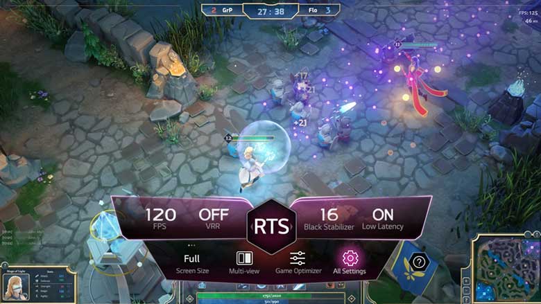 LG 86UR8050PSB TV - Chơi game mượt mà với ALLM giảm độ trễ