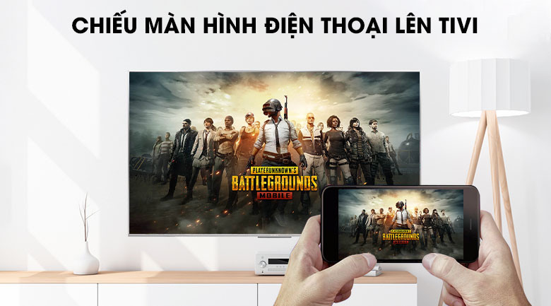Chiếu màn hình điện thoại lên tivi LG OLED 65W8PTA