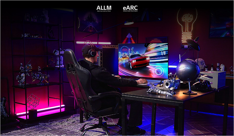 Chơi game thú vị - Smart Tivi LG OLED 4K 55 inch OLED55A2PSA