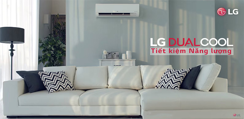 Thiết kế hiện đại - Điều hòa LG 1 chiều 11000 BTU Inverter V13WIN1