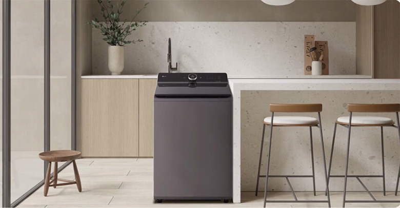 Máy giặt LG AI DD™ Inverter 25 kg TX2725AT9G lồng đứng - Kiểu dáng hiện đại, đẹp mắt