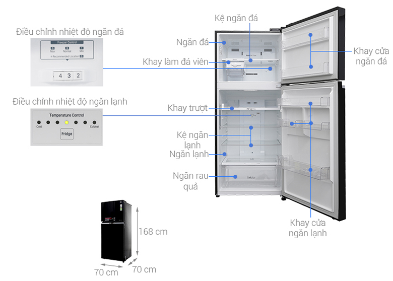 Tủ lạnh LG GN-L422GB