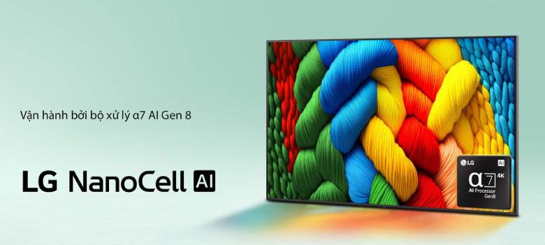 Smart Tivi NanoCell LG AI 4K 75 inch 75NANO80ASA