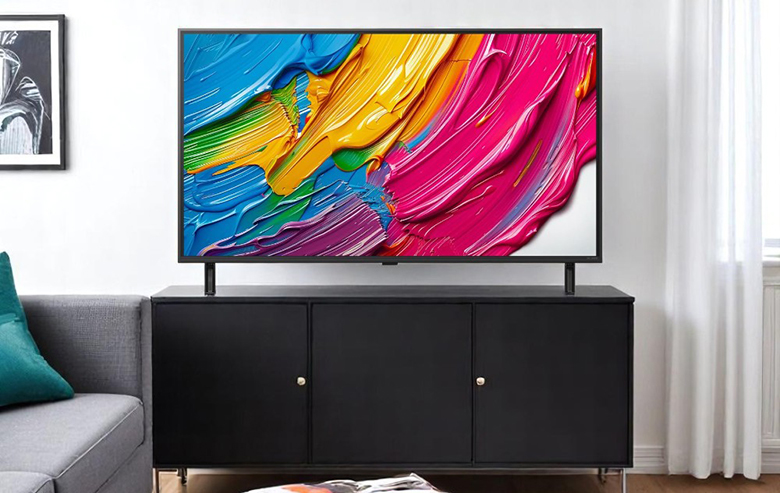 Thiết kế tinh tế - Smart Tivi QNED LG AI 4K 50 inch 50QNED80ASA