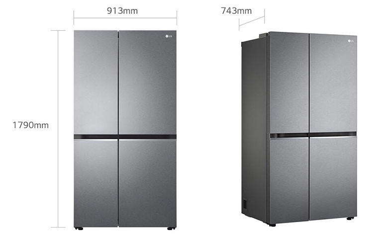 Kích thước Tủ lạnh LG GR-B257JDS