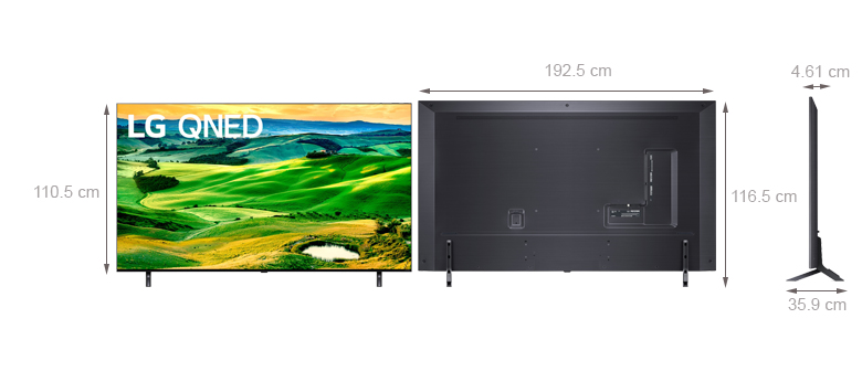 Kích thước Smart Tivi QNED LG 4K 86 inch 86QNED80SQA