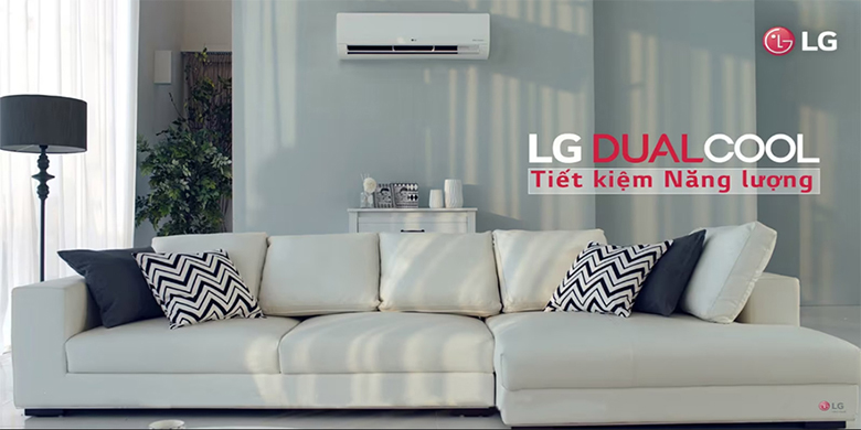Thiết kế sang trọng, hiện đại - Điều hòa LG 1 chiều Inverter 21.000 BTU V24WIN