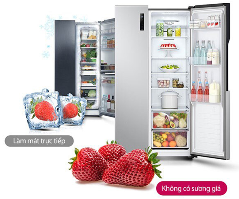 Tủ lạnh LG Inverter 519 lít GR-B256JDS