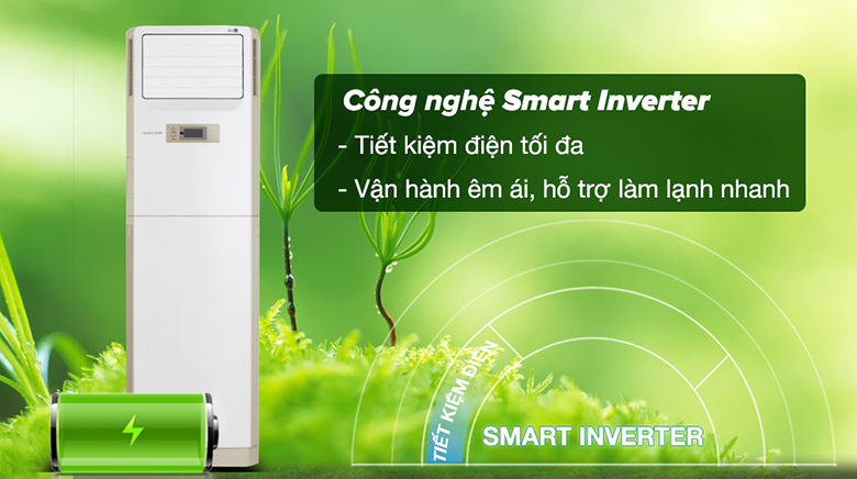 Điều hòa tủ đứng LG Inverter 24.000 BTU ZPNQ24GS1A0 1