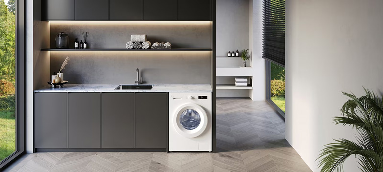 Máy giặt AI DD™ Inverter 9kg LG FB1209S6W lồng ngang