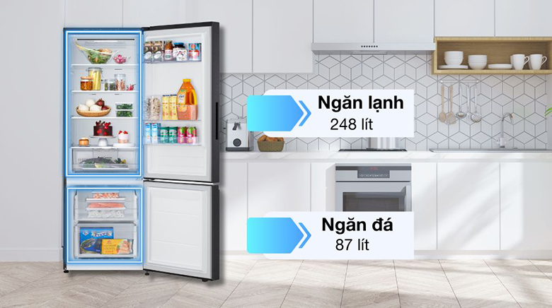 Tủ lạnh LG 335 lít LBB33BLM - Công nghệ làm lạnh Linear Cooling™