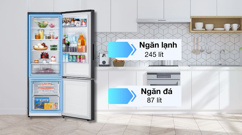 Tủ lạnh LG LBD33BLM - Công nghệ làm lạnh Linear Cooling™