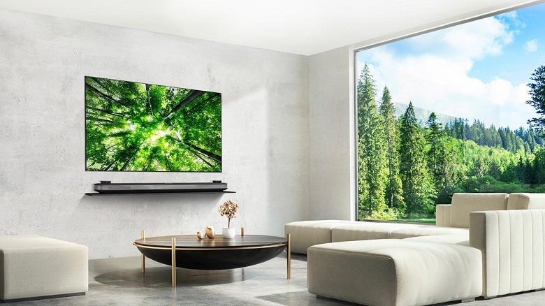Thiết kế Smart tivi OLED LG 65W8PTA 4K 65 inch