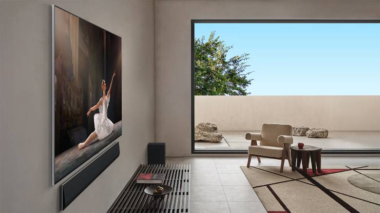 Smart TV LG OLED evo AI G5 4K 65 inch OLED65G5PSA - Thiết kế treo tường viền mỏng tinh tế