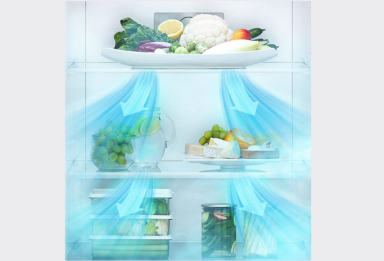 Tủ lạnh LG Inverter LTB26BLM làm lạnh đồng đều