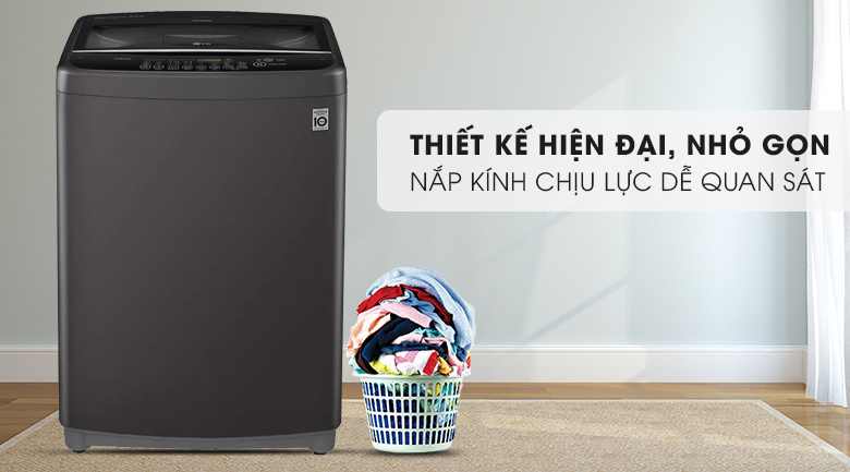 Thiết kế-Máy giặt LG Inverter 10.5 kg T2350VSAB lồng đứng