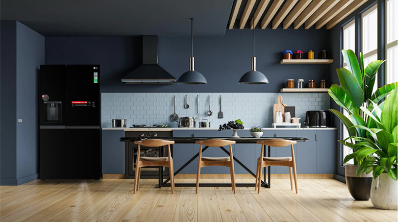 Tủ lạnh SBS LG Inverter 635 lít GR-D257WB