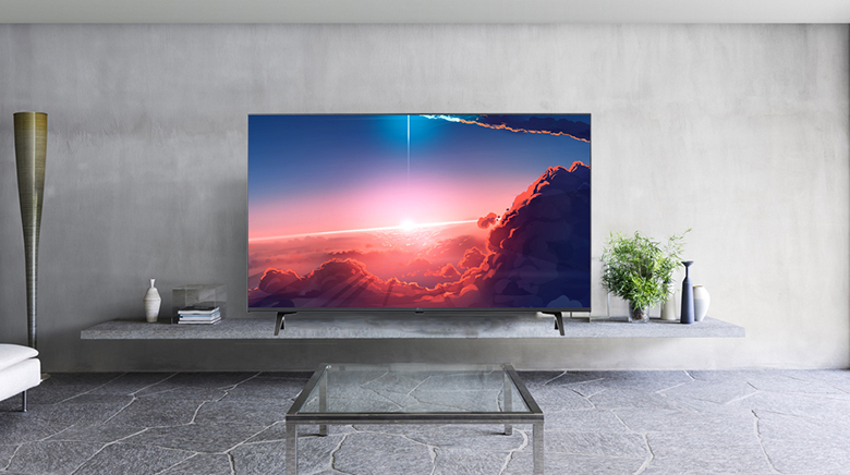 Smart Tivi LG 4K 75 inch 75UQ8000PSC thiết kế với đường nét hiện đại