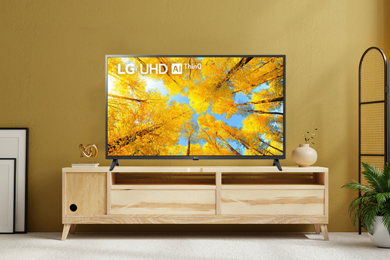 Smart Tivi LG 4K 65 inch 65UQ7550PSF: Thiết kế