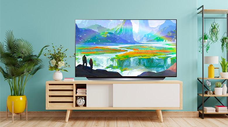 Thiết kế màn hình OLED - Smart Tivi LG OLED 4K 55 inch OLED55C2PSA
