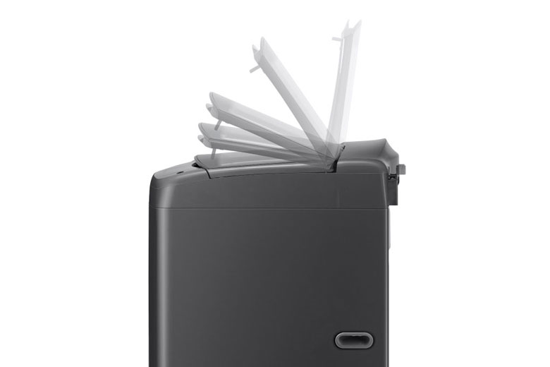 Máy giặt LG Inverter 16kg TV2516DV3B lồng đứng - Nắp giảm chấn an toàn