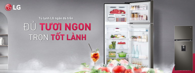 Tủ Lạnh LG Inverter 334 lít GN-D332BL