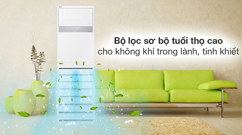 Điều hòa tủ đứng LG Inverter 30000BTU ZPNQ30GR5E0 2