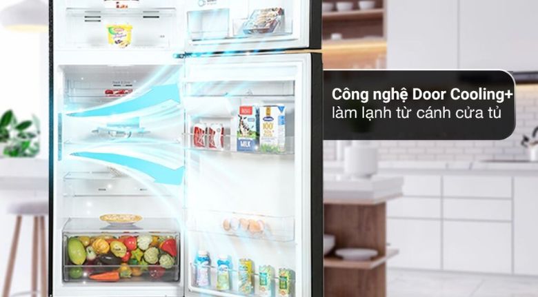 Công nghệ Door Cooling + làm lạnh từ cửa tủ - Tủ lạnh LG LTD33BLM an toàn