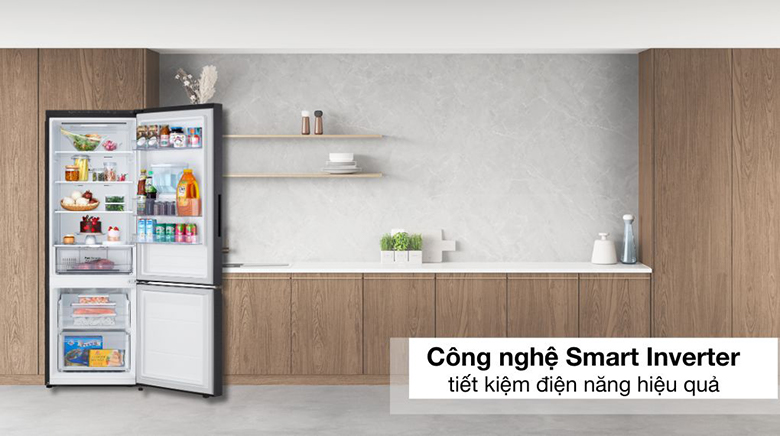 Tủ lạnh LG 332 lít LBD33BLM - Tiết kiệm năng lượng với Smart Inverter