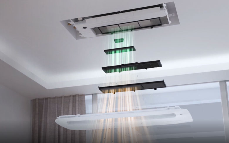 Điều hòa âm trần LG ZTNQ18GTLA0 - Làm mát diện rộng