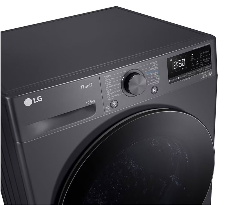 Máy sấy LG DVHP50M - Bảng điều khiển thân thiện nhạy bén