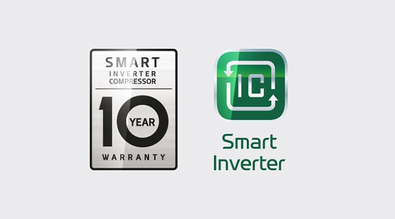 LG Inverter 459 lít LTD46BLMA tiết kiệm điện bền bỉ với smart inverter