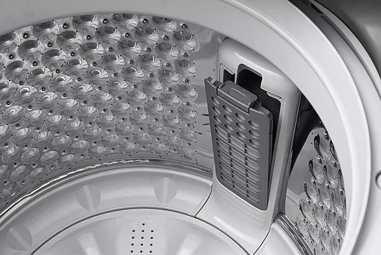 Máy giặt LG T2514VBTB với lồng giặt thép không gỉ