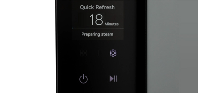 Làm mới quần áo nhanh chóng với tủ chăm sóc quần áo LG SC5MBR80H