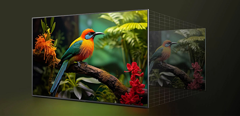 Chất lượng hình ảnh 4K - Smart Tivi QNED LG AI 4K 50 inch 50QNED80ASA