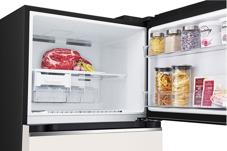 LG Inverter 395 lít GN-B392BG khay đá xoay di động