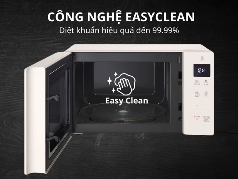 Lò vi sóng LG MS2535GIK 25L - Công nghệ khử mùi hiệu quả
