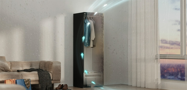 Chế độ AutoFresh System trên tủ chăm sóc quần áo thông minh LG SC5MBR80H