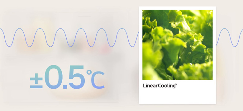 Tủ lạnh LG Inverter 335 lít LBB33BLGA linearcooling