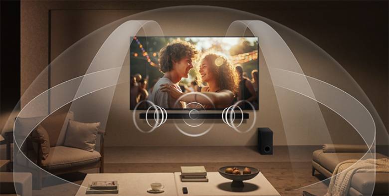 Smart Tivi QNED Evo AI LG 4K 75 Inch 75QNED9MASA- Công nghệ α8 AI Sound Pro