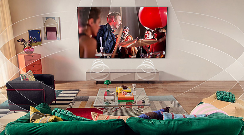 Âm thanh sống động - Smart Tivi QNED LG AI 4K 50 inch 50QNED80ASA