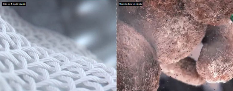 Tháp giặt sấy Inverter giặt 25 kg - sấy 17 kg WT2517NHEG - Loại bỏ vi khuẩn, nấm mốc & các tác nhân gây dị ứng trên vải