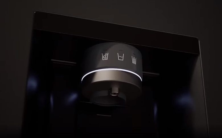 Tủ lạnh French door InstaView LG Inverter 508 lít LFI50BLMAI vòi lấy nước