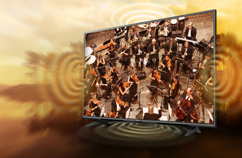 tivi LG 55B6T âm thanh tuyệt hảo