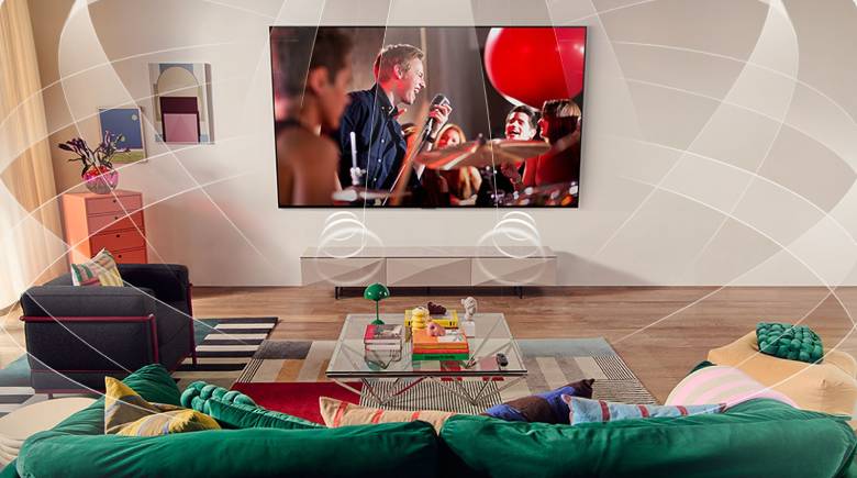  Smart TV LG OLED evo AI G5 4K 55 inch OLED55G5PSA - α11 AI Sound Pro tái tạo âm thanh sống động