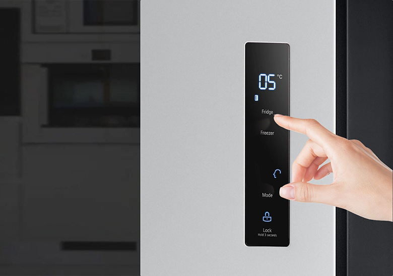 Tủ lạnh LG Inverter 519 lít GR-B256JDS điều khiển cảm ứng