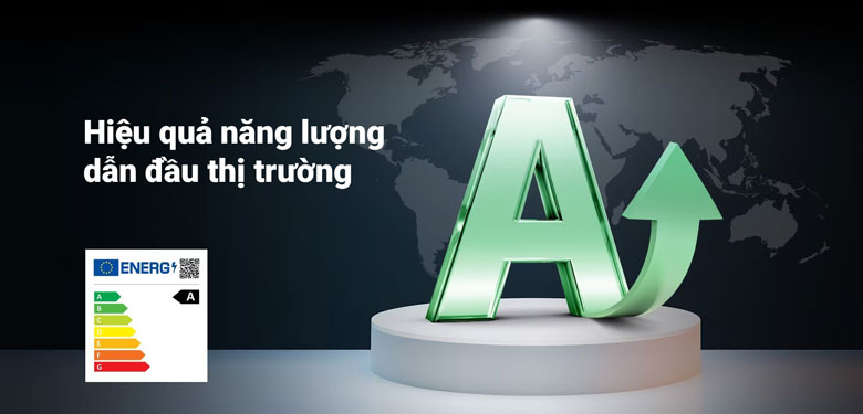 Máy giặt sấy LG Inverter 12kg/7kg FV1412H3BA - Tiết kiệm điện năng tối ưu